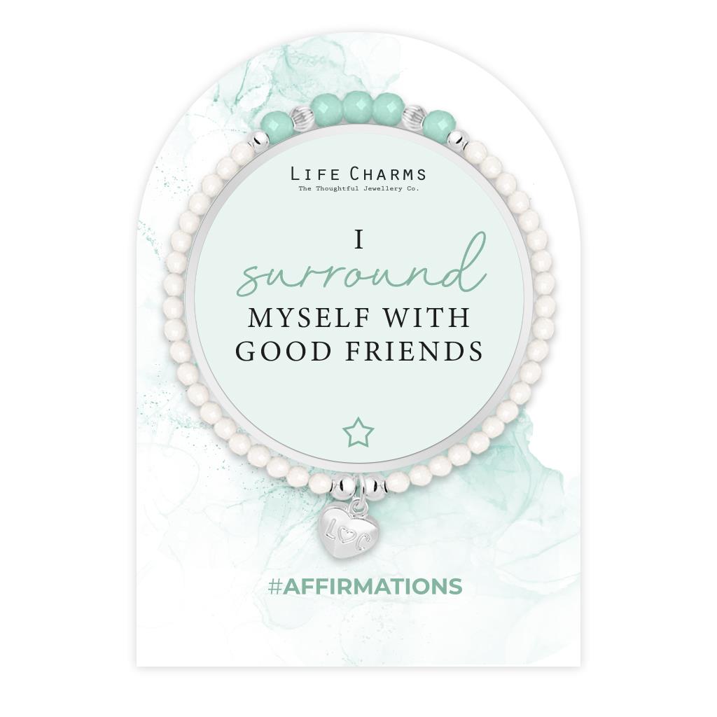 Affirmation bracelet - Good friends