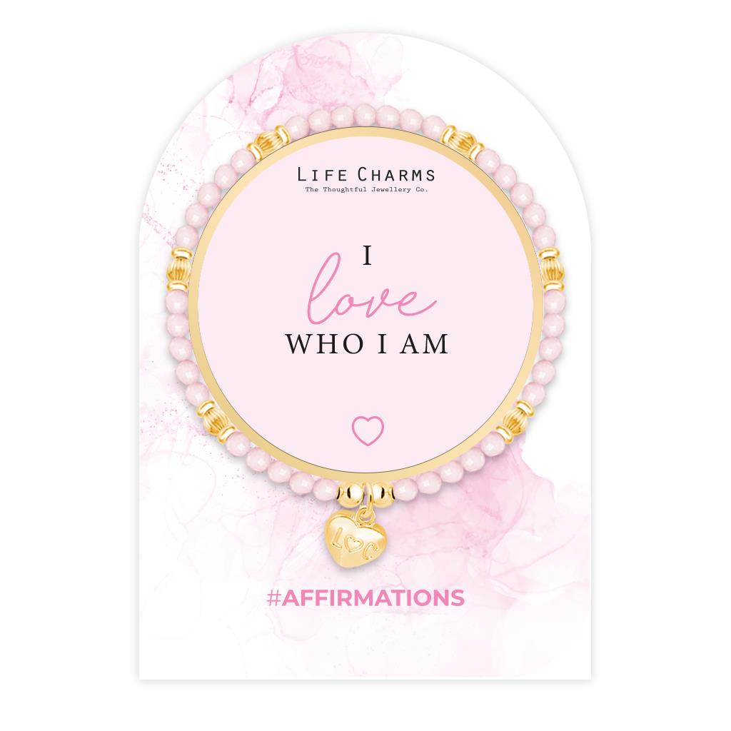 Affirmation bracelet - Love yourself