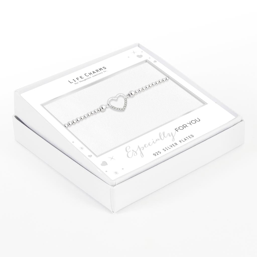 EFY Crystal heart bracelet
