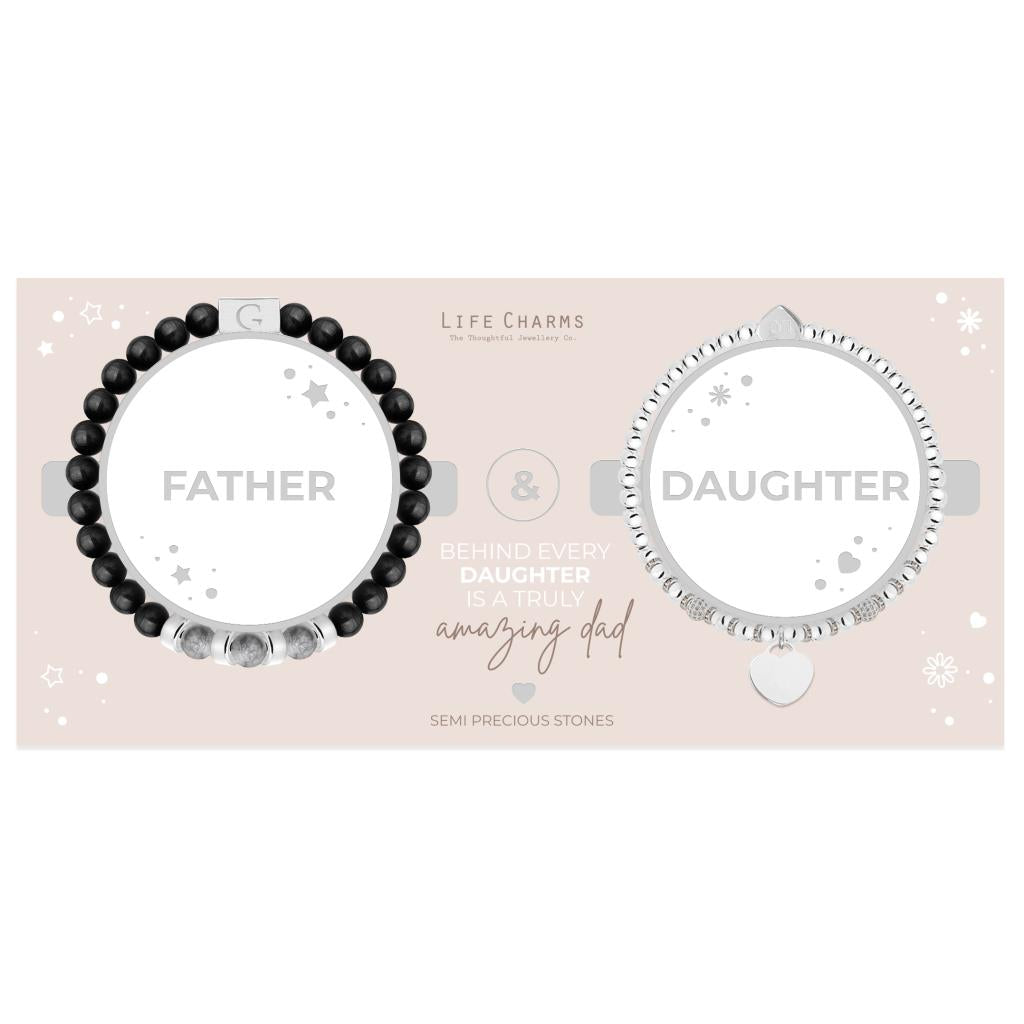 Father &amp; Daughter bracelet set