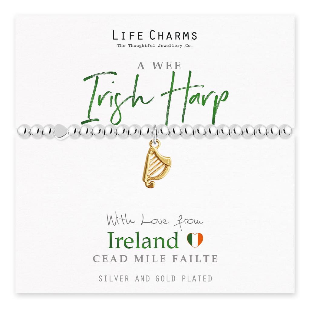 With Love from Ireland - Harp bracelet