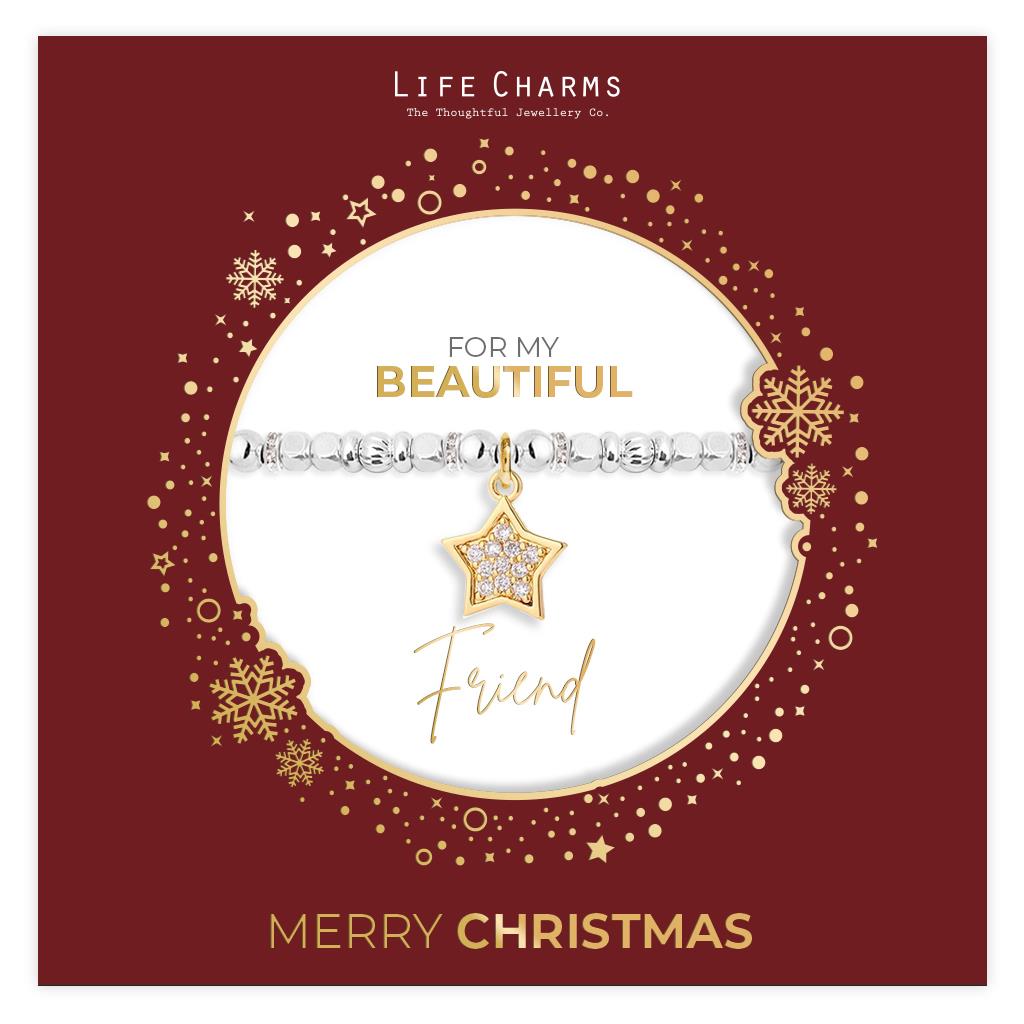 Christmas sleeve bracelet - Beautiful Friend