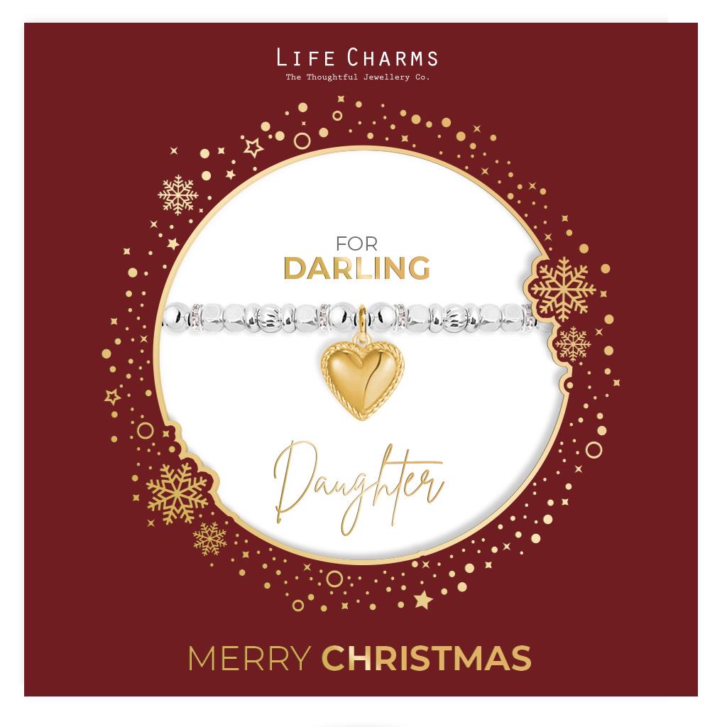 Christmas sleeve bracelet - Darling Daughter
