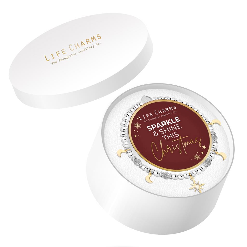 Christmas hat box - Sparkle & Shine