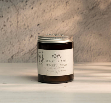 Peaceful Mind Essential Oil Soy Candle