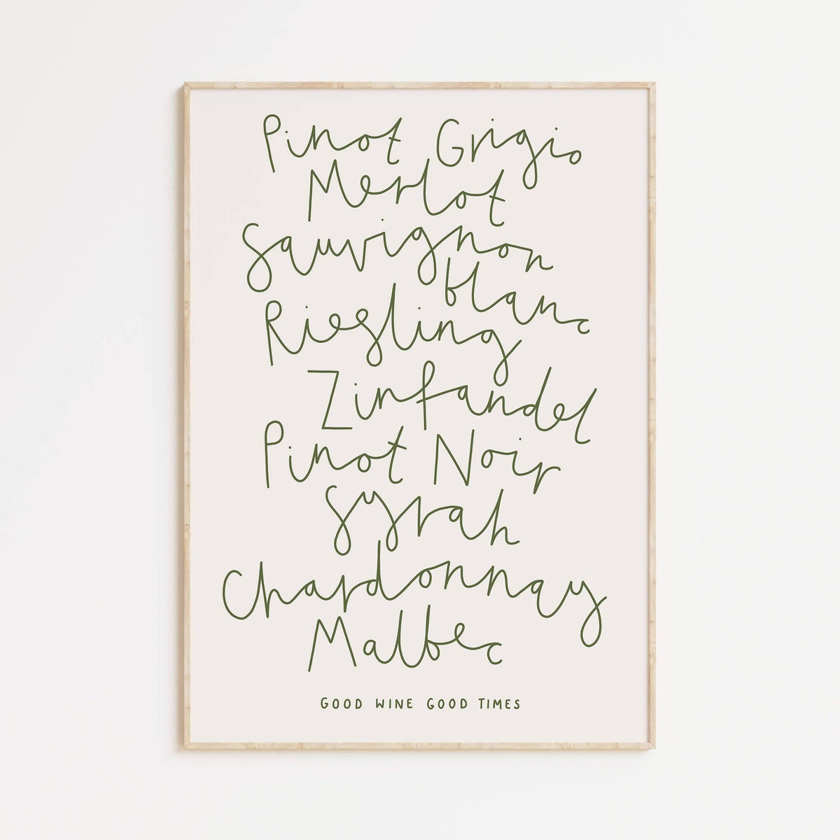 All the Wine Print