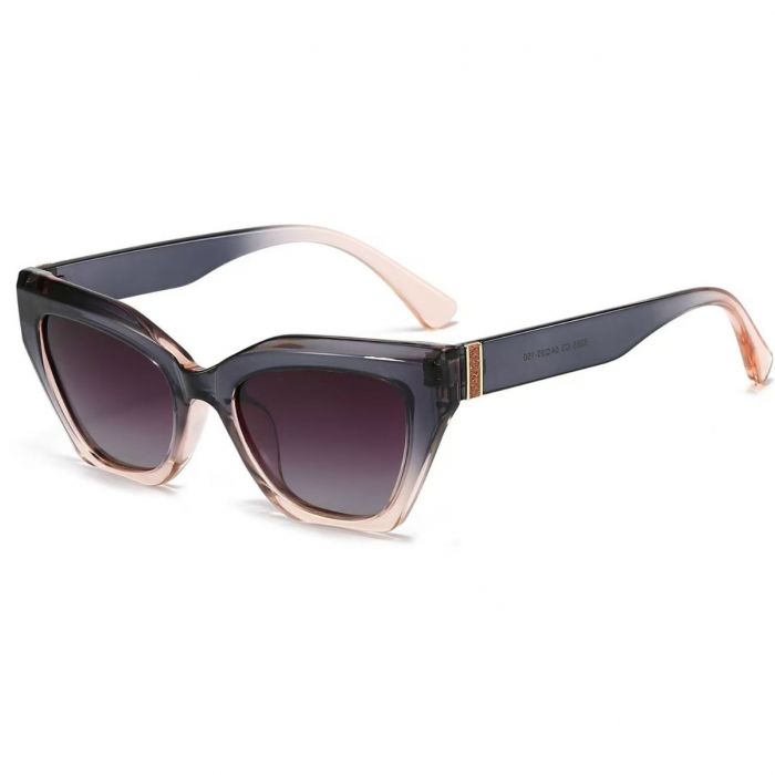 Effortless Elegance Sparkles Sunglasses in Grey/Pink