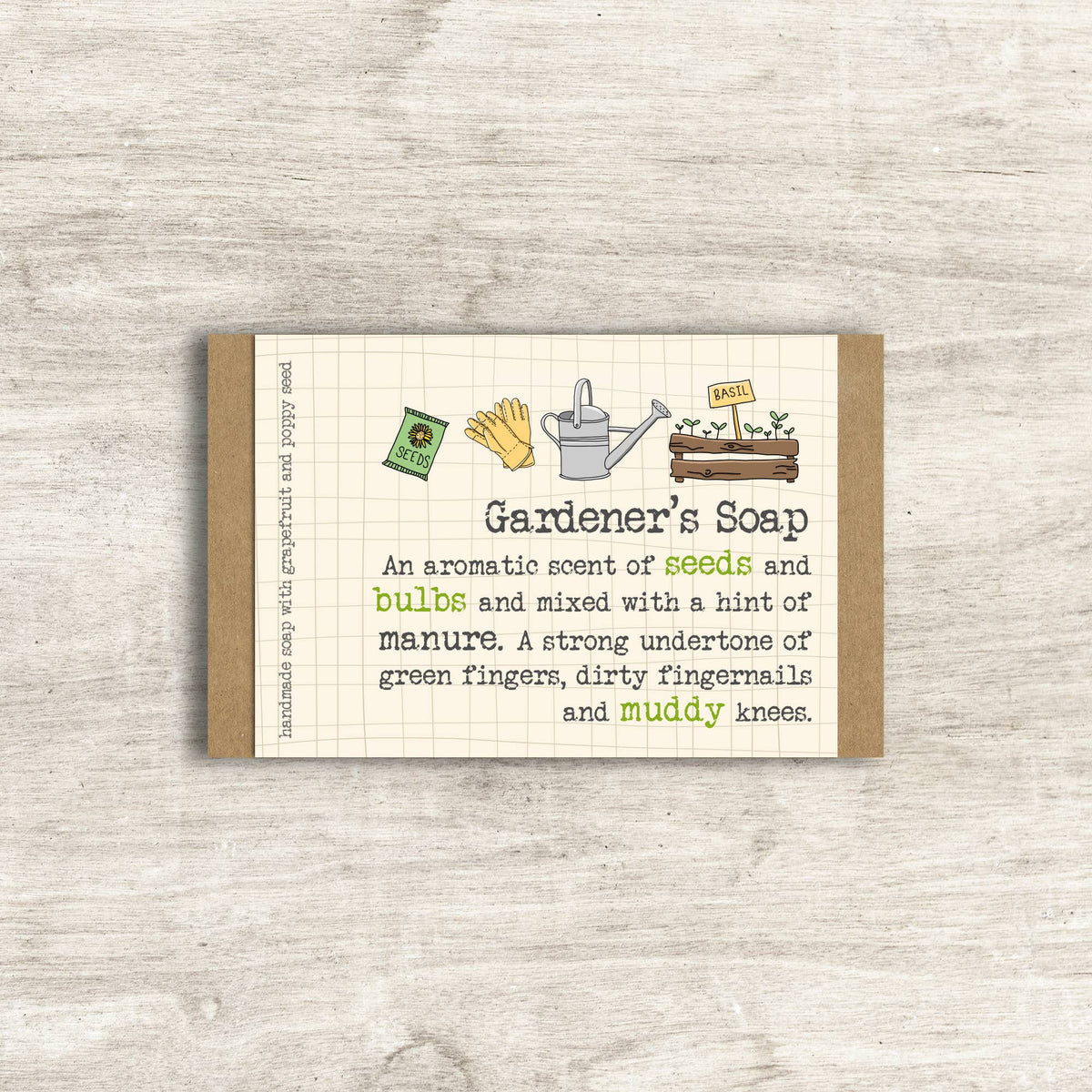 Gardener&#39;s Soap - Humorous Soap Gift