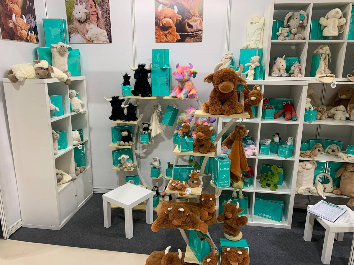 Horny Highland Cow Plush Brown Small Soft Toy - 18cm