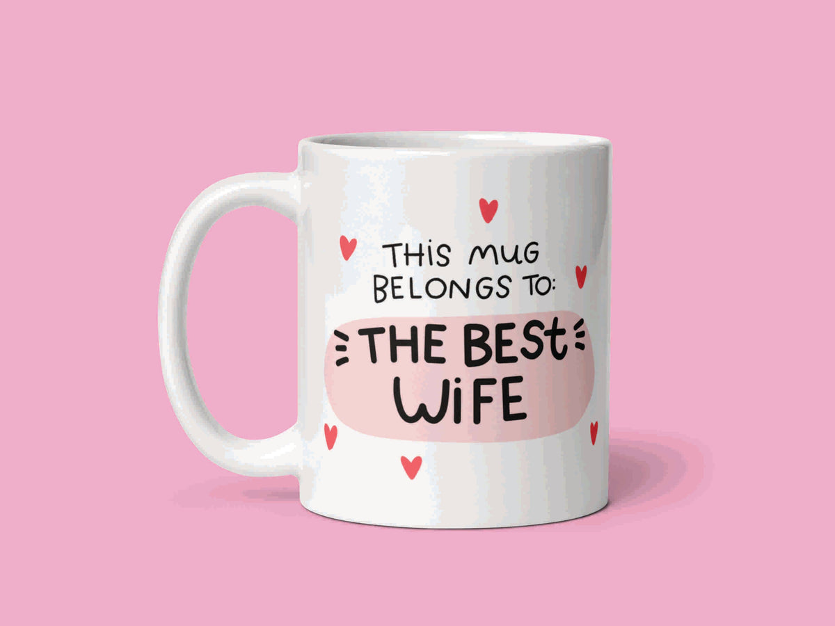 BEST WIFE MUG gift for her
