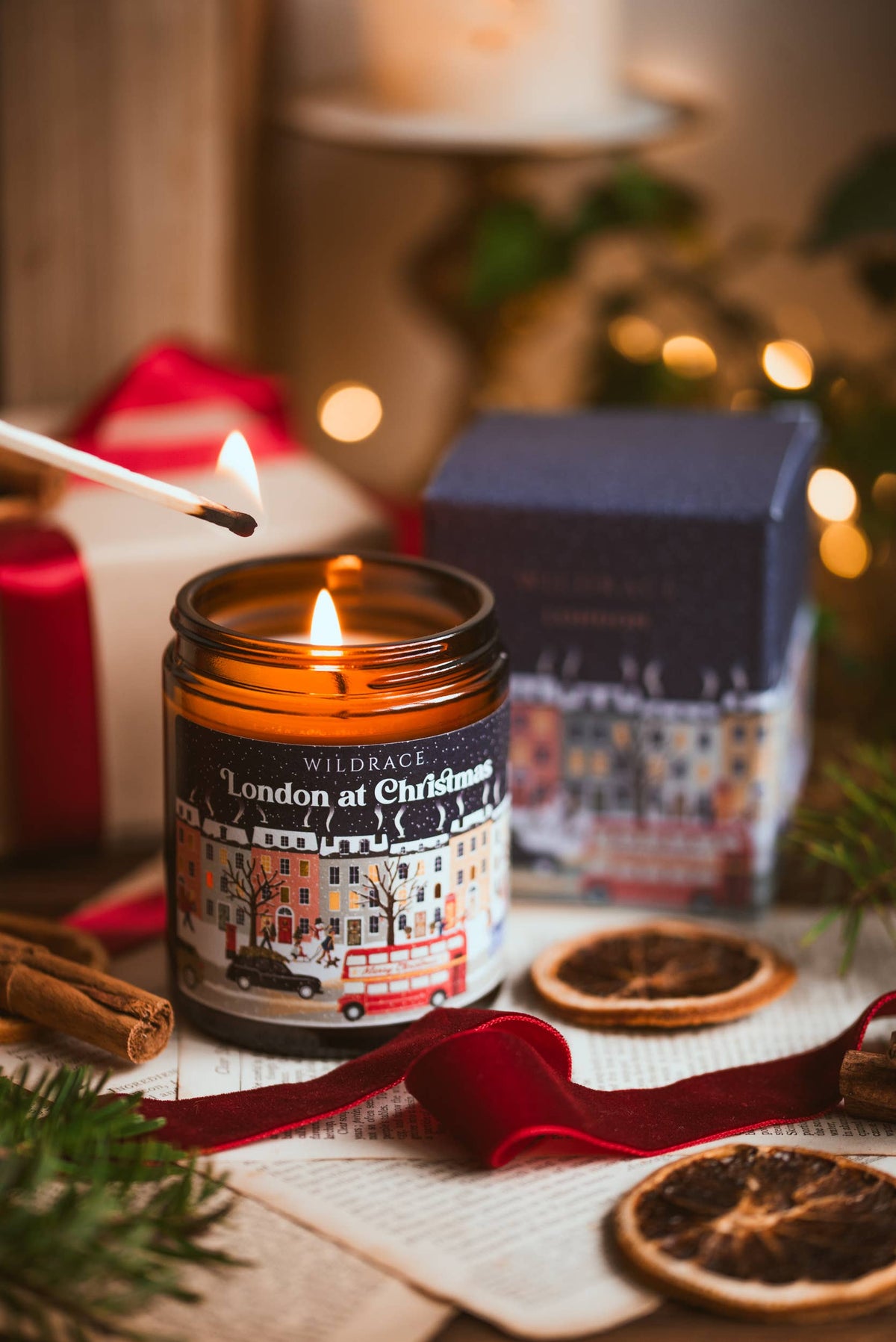 Christmas Candle - London at Christmas