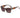 Fashion Square Frame Sunglasses with Multicolour Stripes