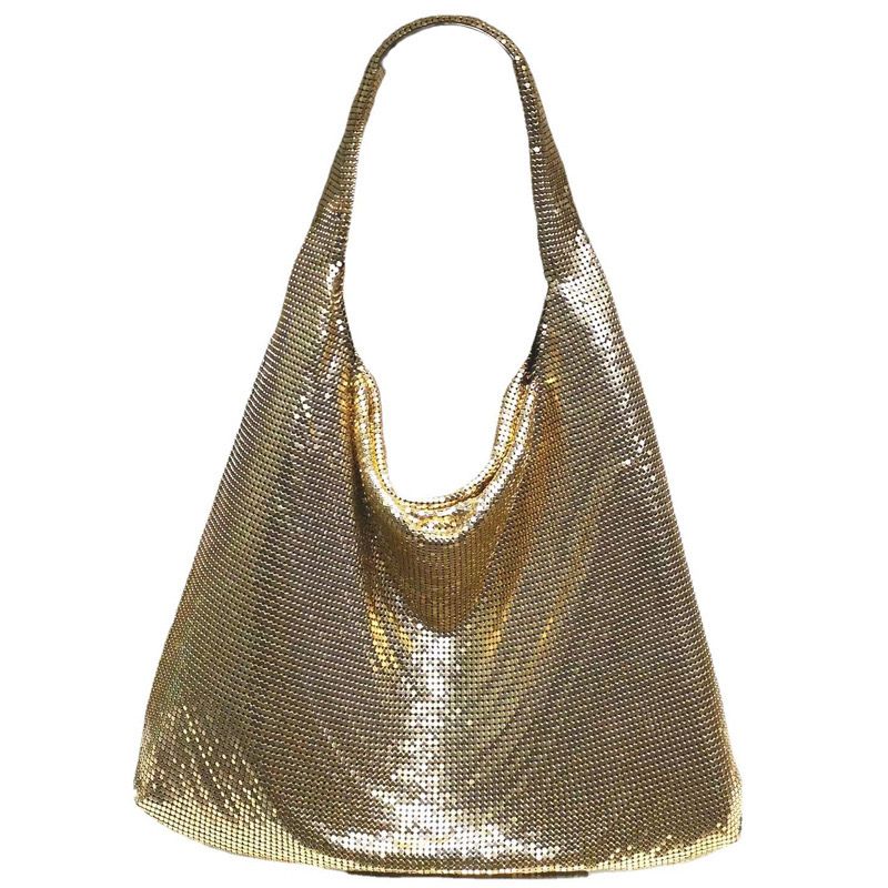 Metal mesh soft dressy bag