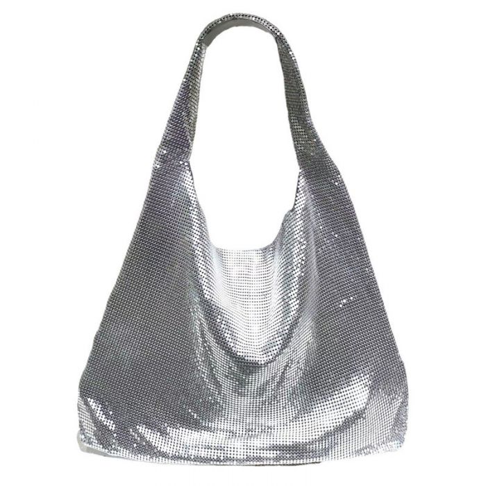 Metal mesh soft dressy bag