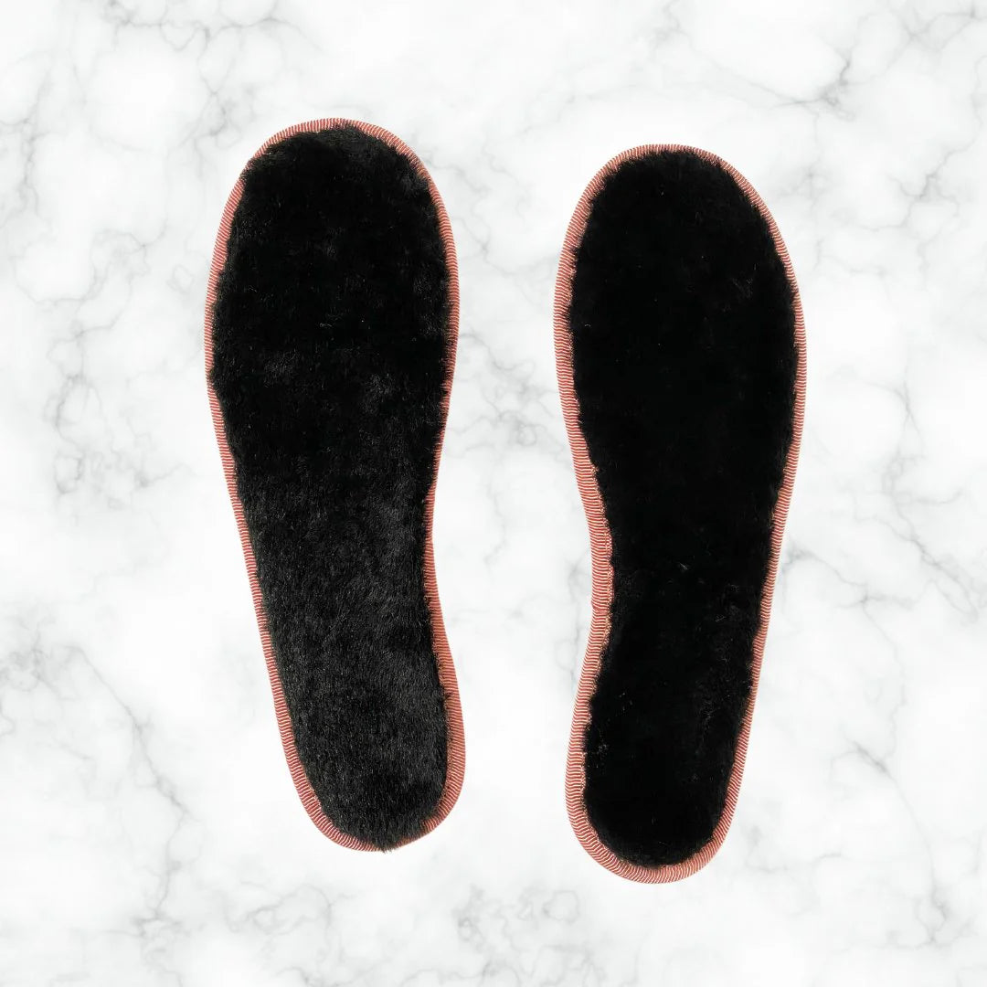 Luxe Shearling Insoles..midnight black