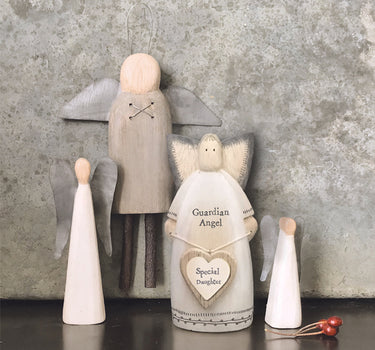 Wooden angel daughter