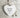 Porcelain heart-Lovely mum