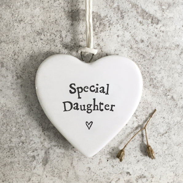 Porcelain heart-Special daughter