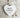 Porcelain heart-Special grandaughter