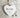 Porcelain heart-Mrs & Mrs