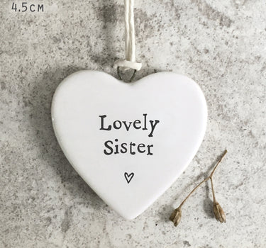 Porcelain heart-Lovely sister