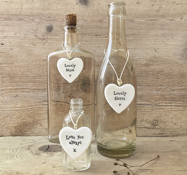 Porcelain heart-Lovely sister