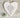 Porcelain round heart-When it rains