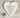 Porcelain round heart-A friend is nicest