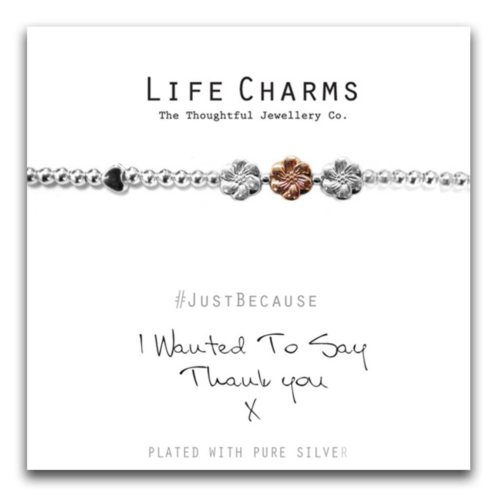 Life Charms Thankyou Bracelet