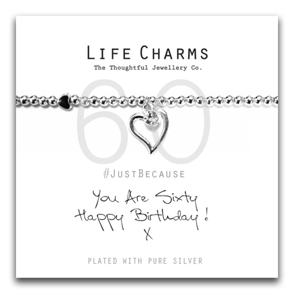 Life Charms You Are 60 Bracelet