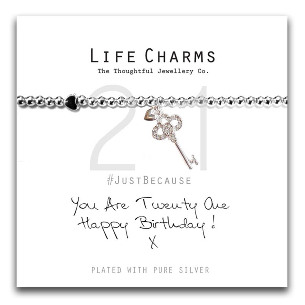 Life Charms..21 Bracelet