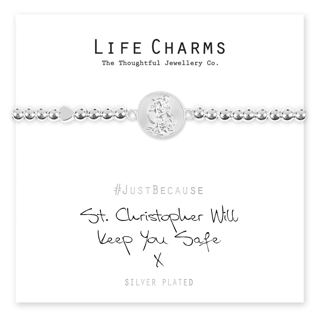Life Charms St Christopher Bracelet