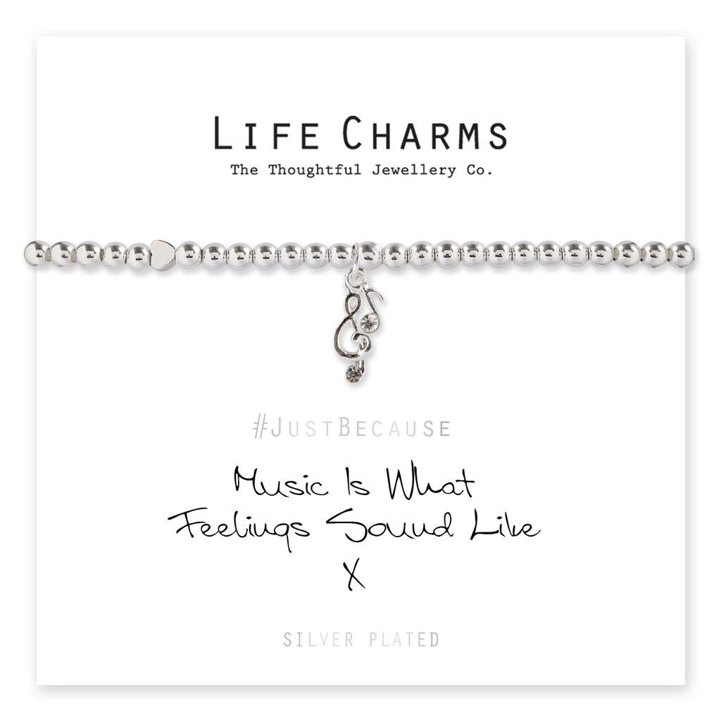 Life Charms Music Bracelet
