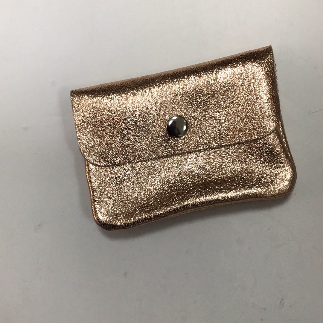 Rose gold coin clearance purse