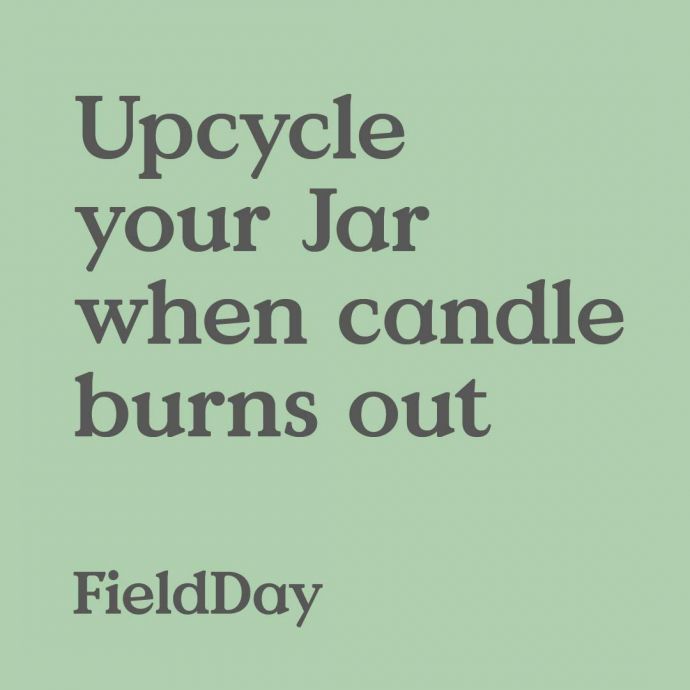 Geranium Jam Jar Candle